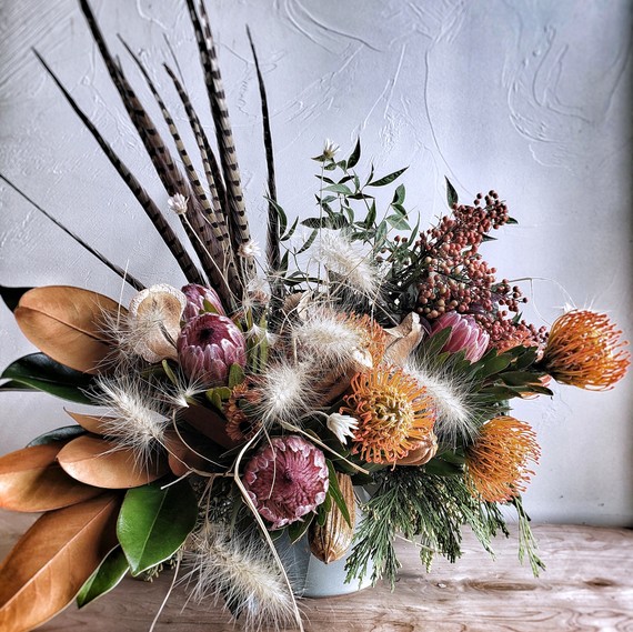 Reimagined Arrangements: Dried Flowers