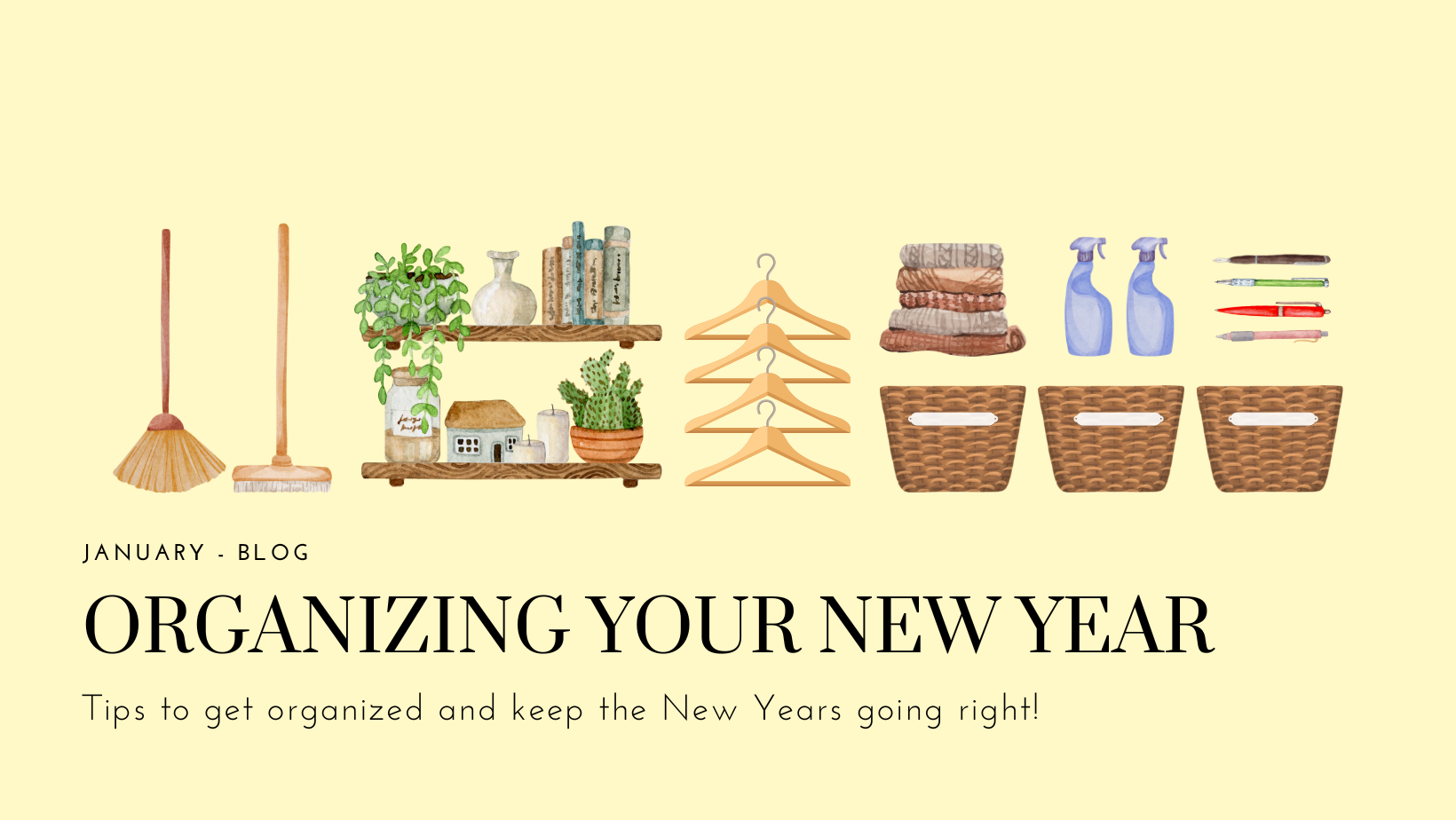 Staying Organized for the New Year