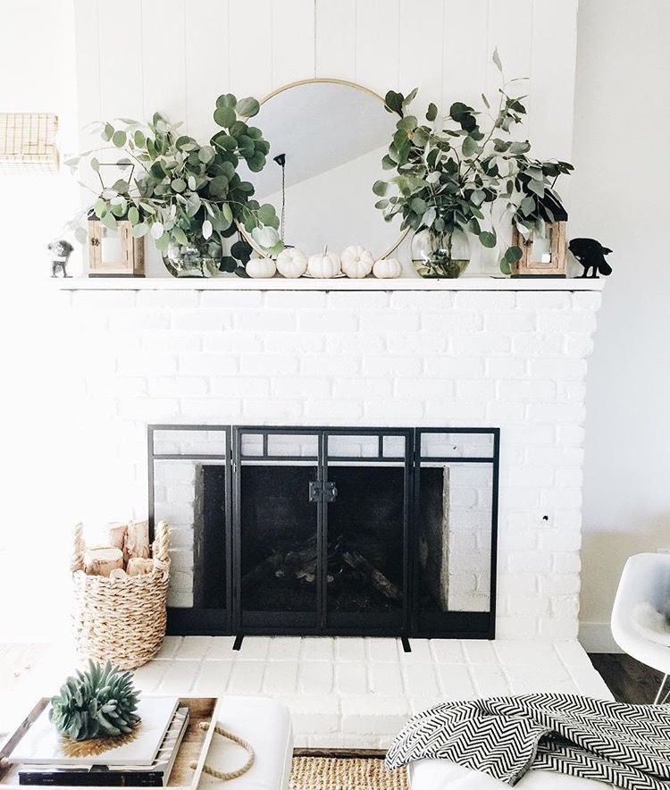 Fall Mantel Ideas 