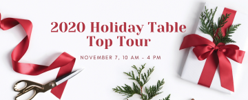 2020 Holiday Table Top Tour